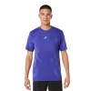 Чоловіча футболка ASICS Road Seamless SS Top Cobalt Burst/Eggplant, Колір: фіолетовий, Розмір: L 