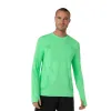 Чоловічий лонгслів ASICS Road Seamless LS Top Vital Green Illuminate, Колір: м'ятний, Розмір: M 