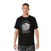 Чоловіча футболка ASICS FujiTrail Logo SS Top Performance Black/Cream/Carbon, Колір: чорний, Розмір: M 