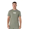Чоловіча футболка ASICS Chest Logo Tee 2031F333-300 Lichen Green, Колір: оливковий, Розмір: M 