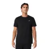 Чоловіча футболка ASICS Spiral Embroidery Tee Performance Black, Колір: чорний, Розмір: L 