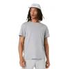 Чоловіча футболка ASICS Spiral Embroidery Tee 2031F458-020 Grey Heather, Колір: сірий, Розмір: M 