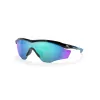 Спортивні окуляри OAKLEY M2 Frame XL OO9343-2145 Polished Black/Prizm Sapphire, Лінза: Prizm Sapphire 