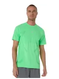 Чоловіча футболка ASICS Road Seamless SS Top Vital Green/Illuminate Green, Колір: бірюзовий, Розмір: XL 