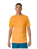 Чоловіча футболка ASICS Road Seamless SS Top Yamabuki, Колір: помаранчевий, Розмір: M 