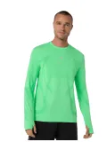 Чоловічий лонгслів ASICS Road Seamless LS Top Vital Green Illuminate, Колір: м'ятний, Розмір: M 