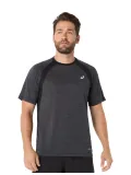 Чоловіча футболка ASICS Road SS Top Performance Black, Колір: чорний, Розмір: M 