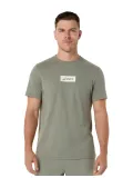 Чоловіча футболка ASICS Chest Logo Tee 2031F333-300 Lichen Green, Колір: оливковий, Розмір: M 