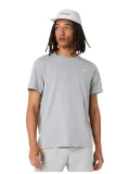Чоловіча футболка ASICS Spiral Embroidery Tee 2031F458-020 Grey Heather, Колір: сірий, Розмір: M 