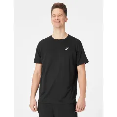 Чоловіча футболка ASICS Core SS Top Performance Black, Колір: чорний, Розмір: M 