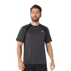 Чоловіча футболка ASICS Road SS Top Performance Black, Колір: чорний, Розмір: M 