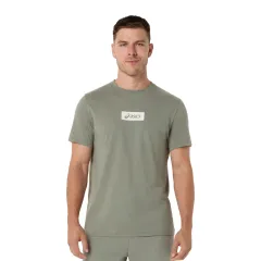 Чоловіча футболка ASICS Chest Logo Tee 2031F333-300 Lichen Green, Колір: оливковий, Розмір: M 