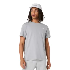 Чоловіча футболка ASICS Spiral Embroidery Tee 2031F458-020 Grey Heather, Колір: сірий, Розмір: M 