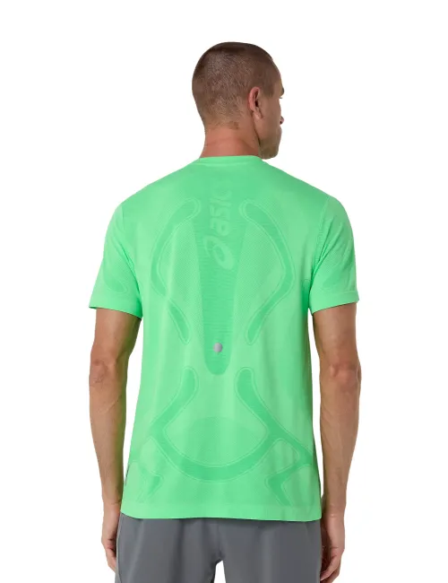Мужская футболка ASICS Road Seamless SS Top Vital Green/Illuminate Green, Цвет: бирюзовый, Размер: XL – изображение 2