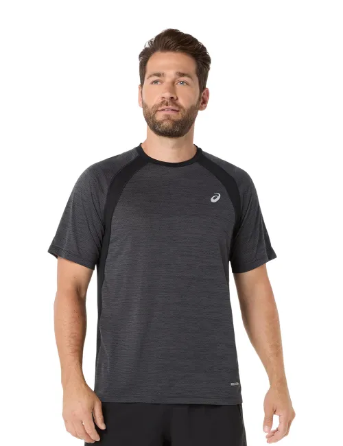 Чоловіча футболка ASICS Road SS Top 2011D453-001 Performance Black, Колір: Черный, Розмір: M 