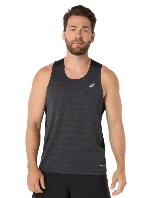 Чоловіча майка ASICS Road Singlet Performance Black, Колір: Черный, Розмір: M 