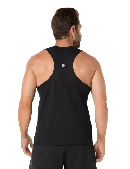Чоловіча майка ASICS Road Singlet Performance Black, Колір: чорний, Розмір: M – зображення 2