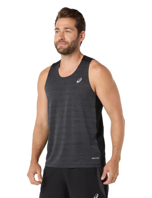 Чоловіча майка ASICS Road Singlet Performance Black, Колір: чорний, Розмір: M – зображення 4