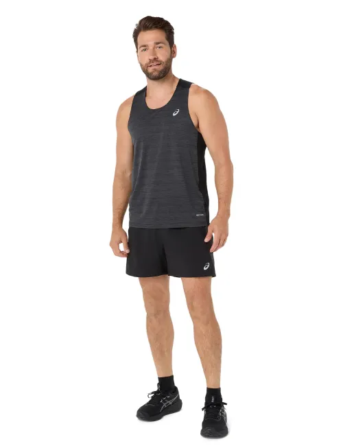 Чоловіча майка ASICS Road Singlet Performance Black, Колір: чорний, Розмір: M – зображення 5