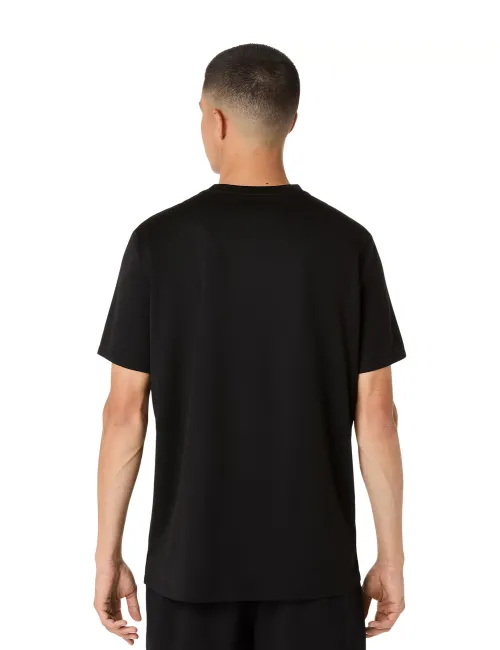 Чоловіча футболка ASICS FujiTrail Logo SS Top Performance Black/Cream/Carbon, Колір: чорний, Розмір: S – зображення 2