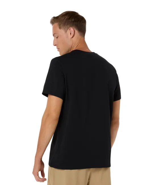 Чоловіча футболка ASICS Logo Graphic Tee Performance Black, Колір: чорний, Розмір: L – зображення 2