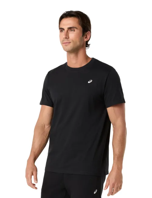 Чоловіча футболка ASICS Spiral Embroidery Tee Performance Black, Колір: чорний, Розмір: XL – зображення 3