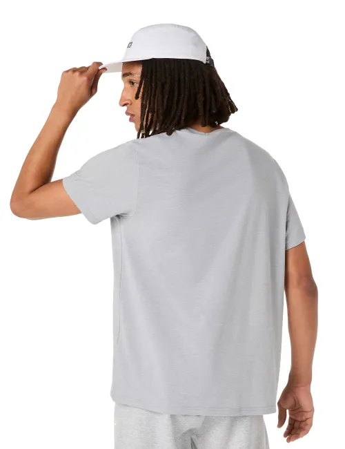 Чоловіча футболка ASICS Spiral Embroidery Tee 2031F458-020 Grey Heather, Колір: сірий, Розмір: M – зображення 2