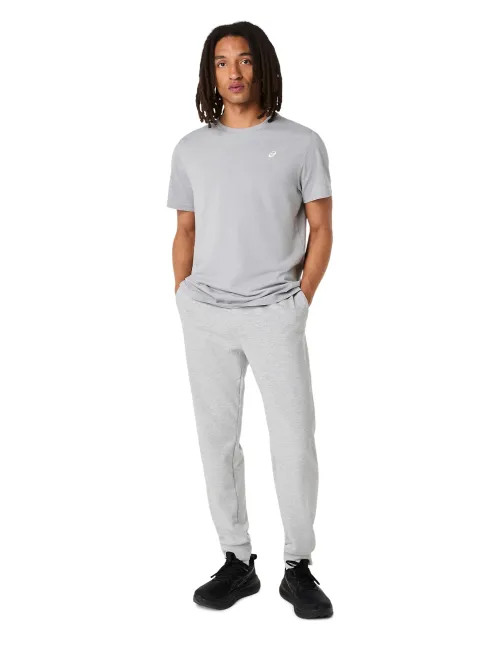 Чоловіча футболка ASICS Spiral Embroidery Tee 2031F458-020 Grey Heather, Колір: сірий, Розмір: M – зображення 5