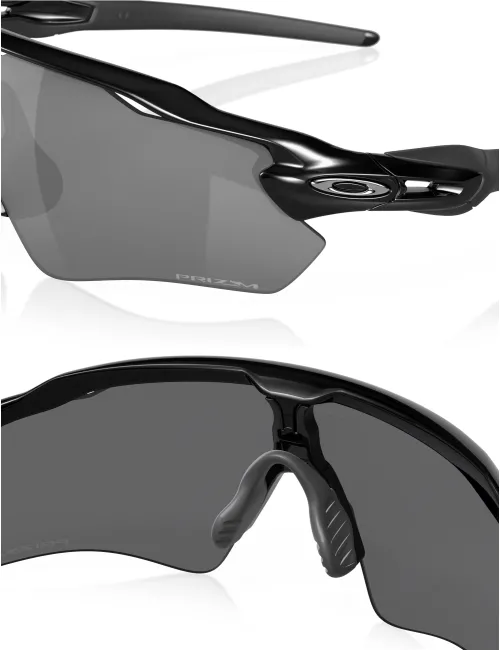 Спортивні окуляри OAKLEY Radar EV Patch OO9208-5238 Polished Black/Prizm Black, Лінза: Prizm Black – зображення 5