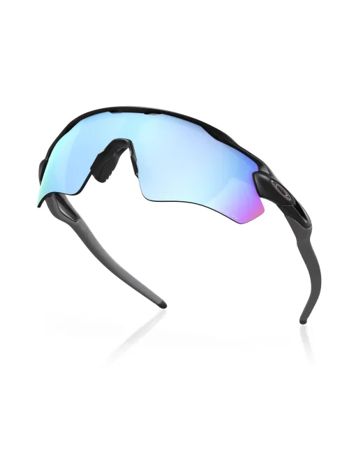 Спортивні окуляри OAKLEY Radar EV Patch OO9208-5538 Matte Black/Prizm Deep Water Polarized, Лінза: Prizm Deep Water – зображення 4