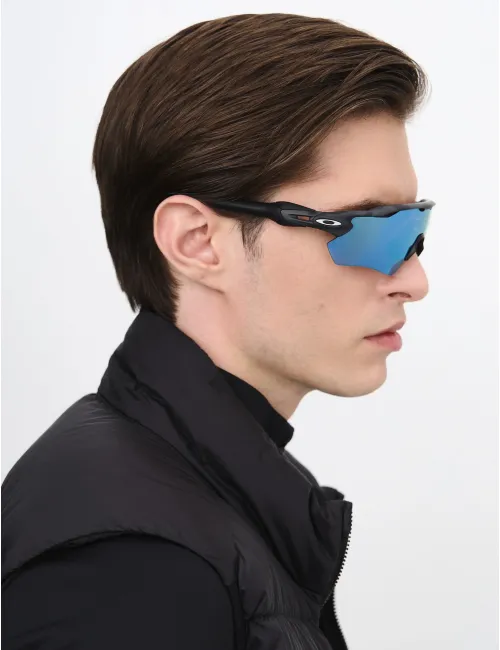 Спортивні окуляри OAKLEY Radar EV Patch OO9208-5538 Matte Black/Prizm Deep Water Polarized, Лінза: Prizm Deep Water – зображення 7