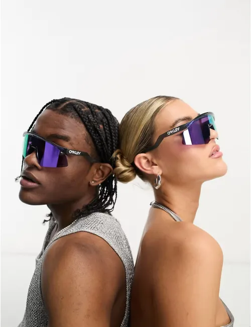 Спортивні окуляри OAKLEY Hydra OO9229-0437 Crystal Black/Prizm Violet, Лінза: Prizm Violet – зображення 7