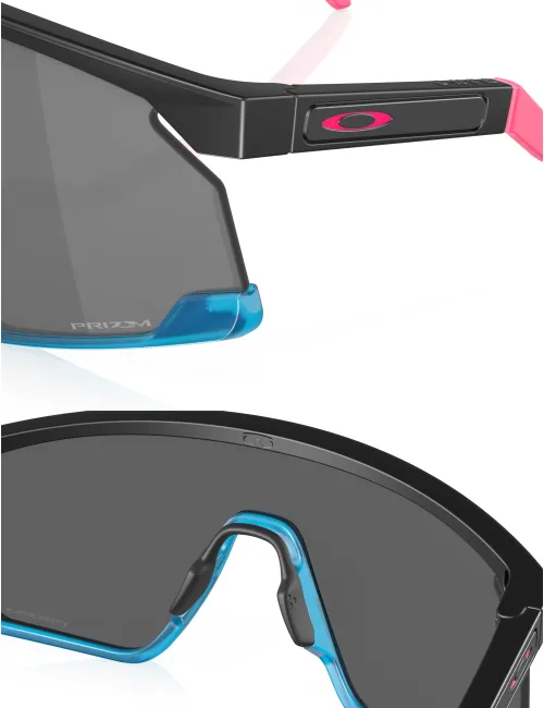 Спортивні окуляри OAKLEY BXTR OO9280-0539 Matte Black/Prizm Black, Лінза: Prizm Black – зображення 6