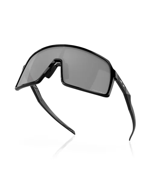 Спортивные очки OAKLEY Sutro Polished Black/Prizm Black, Линза: Prizm Black – изображение 4