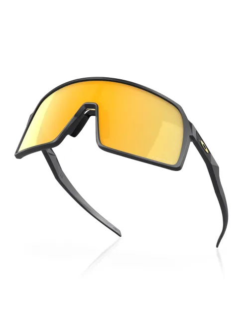 Спортивные очки OAKLEY Sutro OO9406-0537 Matte Carbon/Prizm 24K, Линза: Prizm 24k – изображение 4