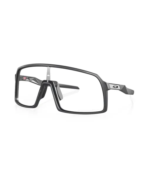 Спортивні фотохромні окуляри OAKLEY Sutro OO9406-9837 Matte Carbon/Clear Photochromic, Лінза: Clear Black Iridium Photocromic 