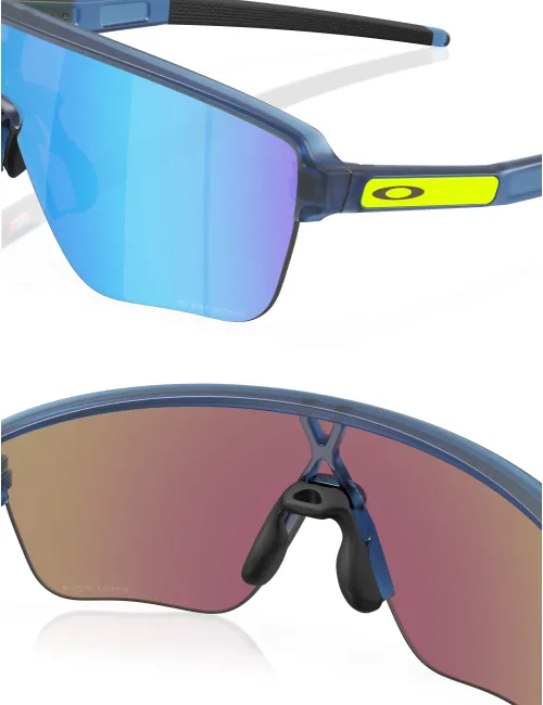 Спортивные очки OAKLEY Corridor SQ OO9415-0442 Matte Transparent Blue/Prizm Sapphire, Линза: Prizm Sapphire – изображение 6