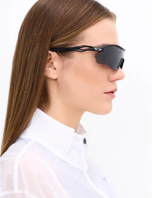 Спортивные очки OAKLEY Radar Plate OO9495D-0136 Matte Black/Prizm Black Polarized, Линза: Prizm Black Polarized – изображение 6