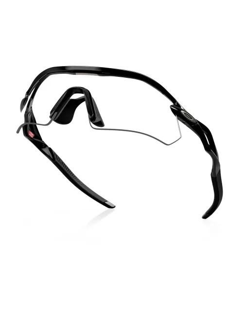 Спортивные фотохромные очки OAKLEY Radar Plate OO9495D-0236 Polished Black/Clear To Black Iridium Photochromic, Линза: Clear to Black Iridium Photocromic – изображение 4