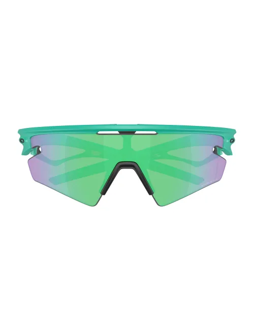 Спортивные очки OAKLEY Sphaera Slash Neon Pop Collection OO9499-1436 Matte Celeste/Prizm Road Jade, Линза: Prizm Road Jade – изображение 5