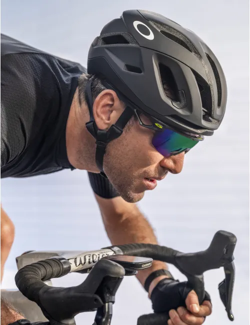Спортивные очки OAKLEY Sphaera Slash Neon Pop Collection OO9499-1436 Matte Celeste/Prizm Road Jade, Линза: Prizm Road Jade – изображение 7