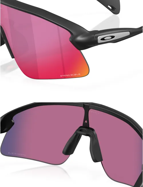 Спортивні окуляри OAKLEY Stunt Devil OO9517-0239 Matte Black/Prizm Road, Лінза: Prizm Road – зображення 5
