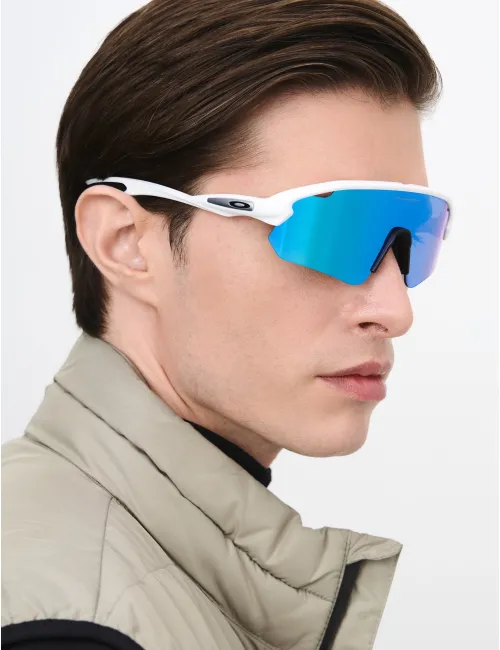 Спортивні окуляри OAKLEY Stunt Devil OO9517-0439 Matte White/Prizm Sapphire, Лінза: Prizm Sapphire – зображення 7