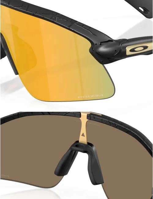 Спортивные очки OAKLEY Stunt Devil OO9517-1639 Matte Black Splater/Prizm 24k, Линза: Prizm 24k – изображение 5