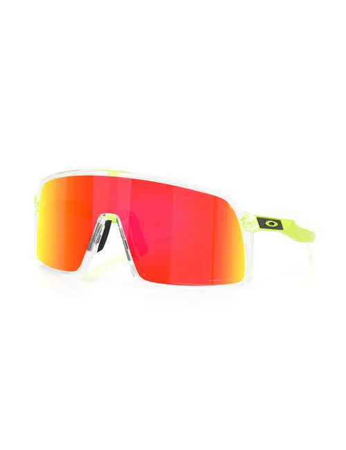 Спортивні окуляри OAKLEY Sutro Neon Pop Collection OO9406-D237 Clear/Prizm Ruby, Лінза: Prizm Ruby 