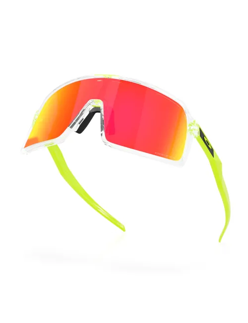 Спортивні окуляри OAKLEY Sutro Neon Pop Collection OO9406-D237 Clear/Prizm Ruby, Лінза: Prizm Ruby – зображення 4