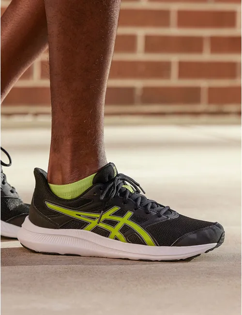 Кроссовки ASICS Jolt 4 1011B603-003 Black/Lime Zest, Цвет: черный с зеленным, Размер обуви: 45 – изображение 8
