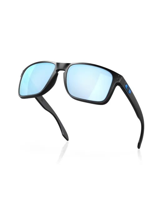 Сонцезахисні окуляри OAKLEY Holbrook XL OO9417-2559 Matte Black/Prizm Deep Water Polarized, Лінза: Prizm Deep Water – зображення 4