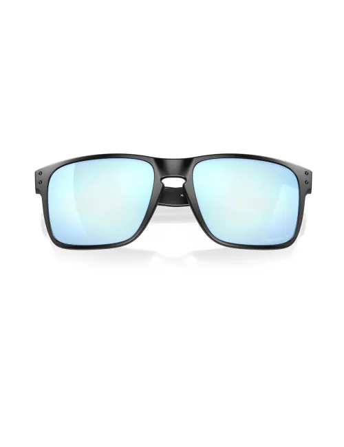 Сонцезахисні окуляри OAKLEY Holbrook XL OO9417-2559 Matte Black/Prizm Deep Water Polarized, Лінза: Prizm Deep Water – зображення 5