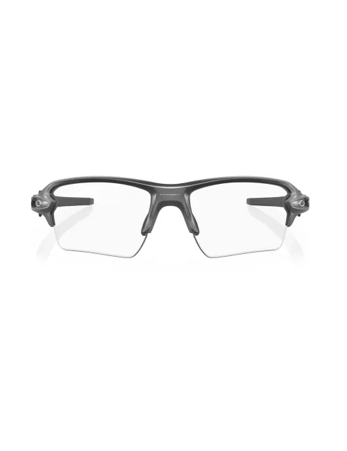 Спортивні фотохромні окуляри OAKLEY Flak 2.0 XL OO9188-16 Steel/Clear To Black Iridium Photocromic, Лінза: Clear Black Iridium Photocromic – зображення 2